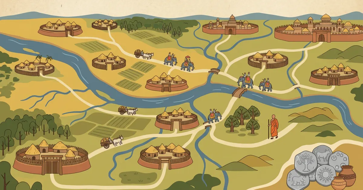 16 Mahajanapadas and Their Capitals: List, Places and Tricks