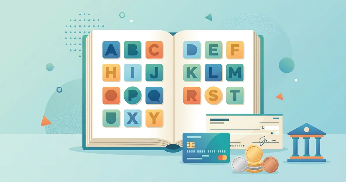 Banking Terms A to Z for Bank Exams 2026 (Meanings + Full Forms)
