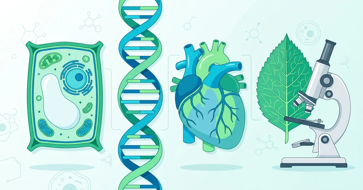 Biology for RRB Group D: Important Topics, Notes and MCQs